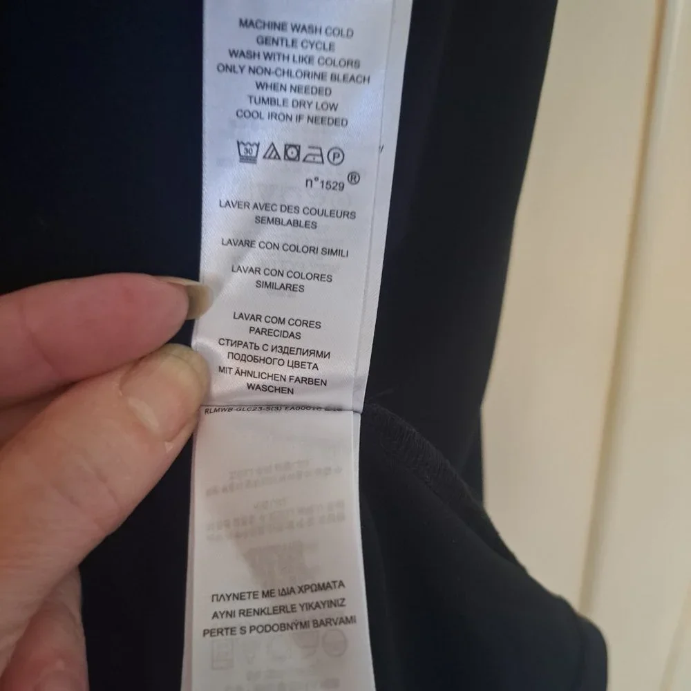 NWT Lauren Ralph Lauren women's black surprise sheath dress Size 10P - Picture 8 of 10